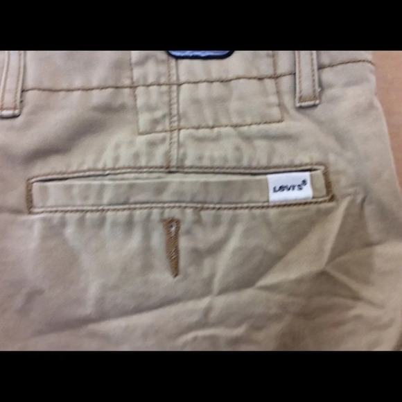 Levi Strauss  Men’s 34x34 Tan Work Pants Jeans - Picture 3 of 8